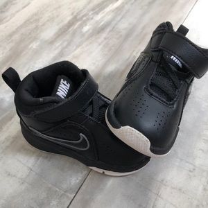 Black and White Nike High Tops